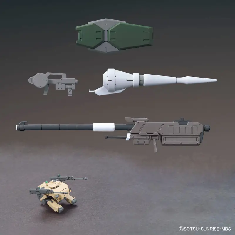 Option Parts Set Gunpla 11 (Smoothbore Gun For Barbatos) 2