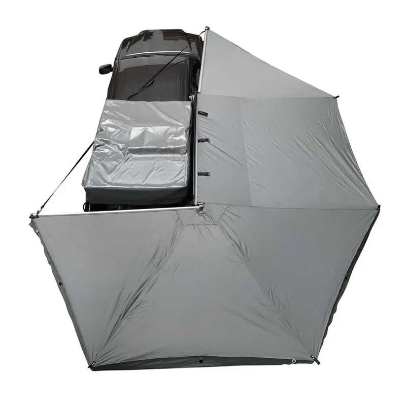 Overland Vehicle Systems 270 Passenger Side Awning With Bracket Kit 1
