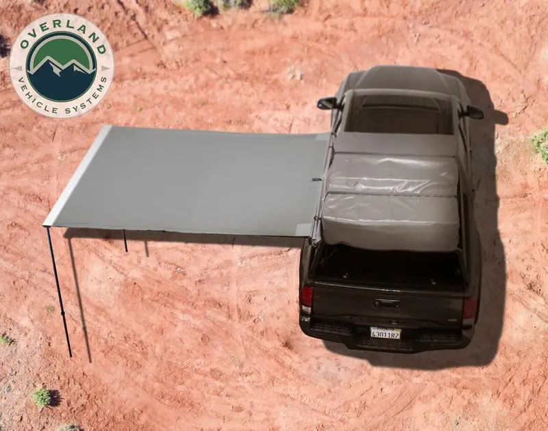Overland Vehicle Systems Nomadic 2.0 6.5 Ft Universal Awning W/ Cover 1