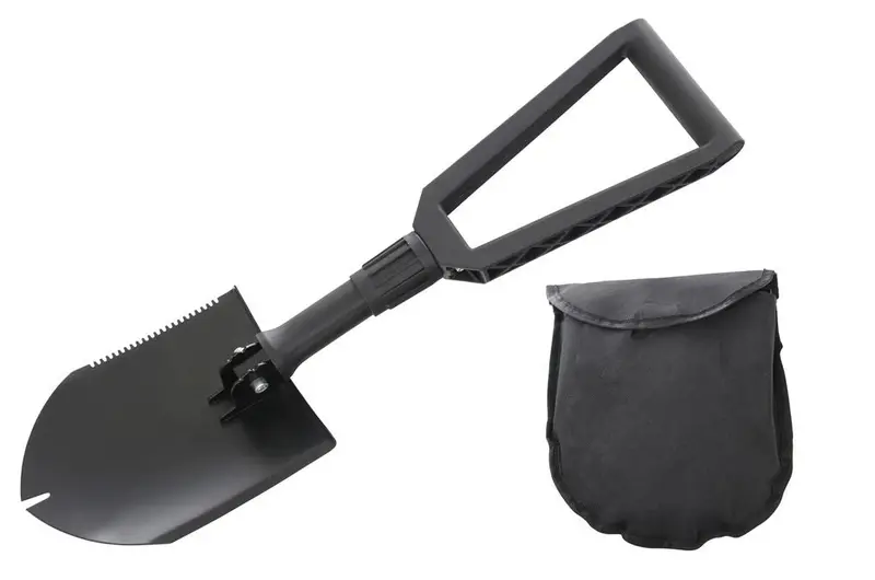 Overland Vehicle Systems Recovery Shovel With Storage Bag 1