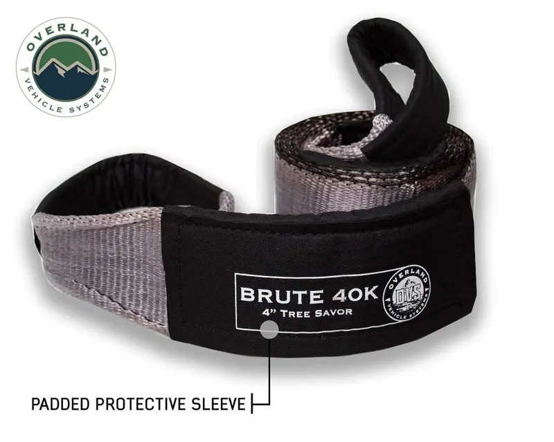 Overland Vehicle Systems Tow Strap 4" X 8' With Storage Bag 2