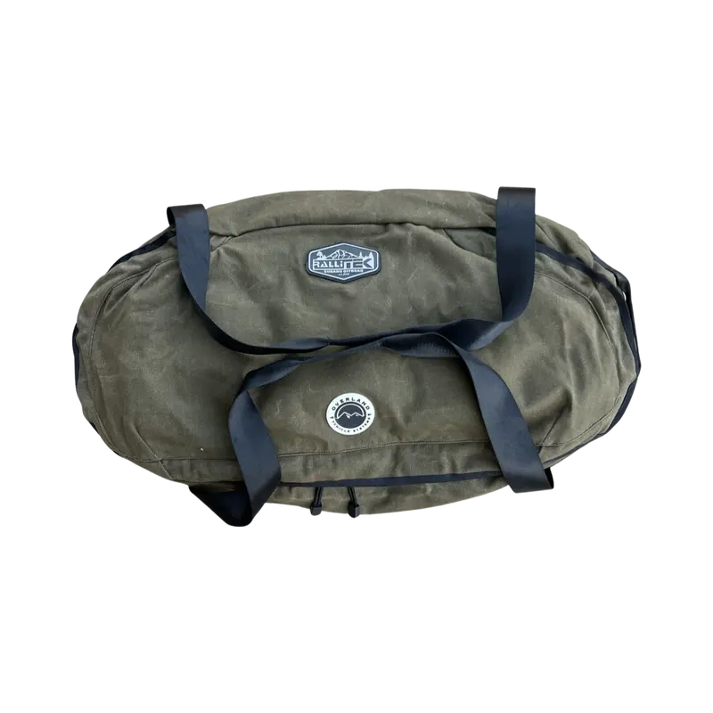 Overland Vehicle Systems X Rallitek Large Duffle With Handle And Straps - Waxed Canvas 1