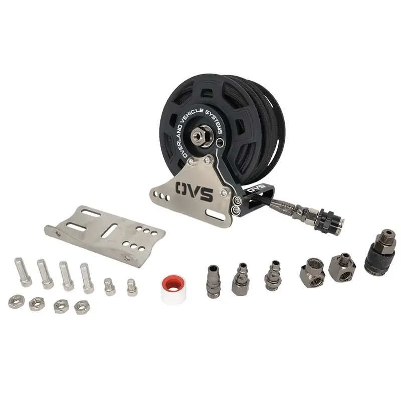 Ovs Air Hose Reel Kit - 39 Ft With Mounting Bracket And Hardware 1