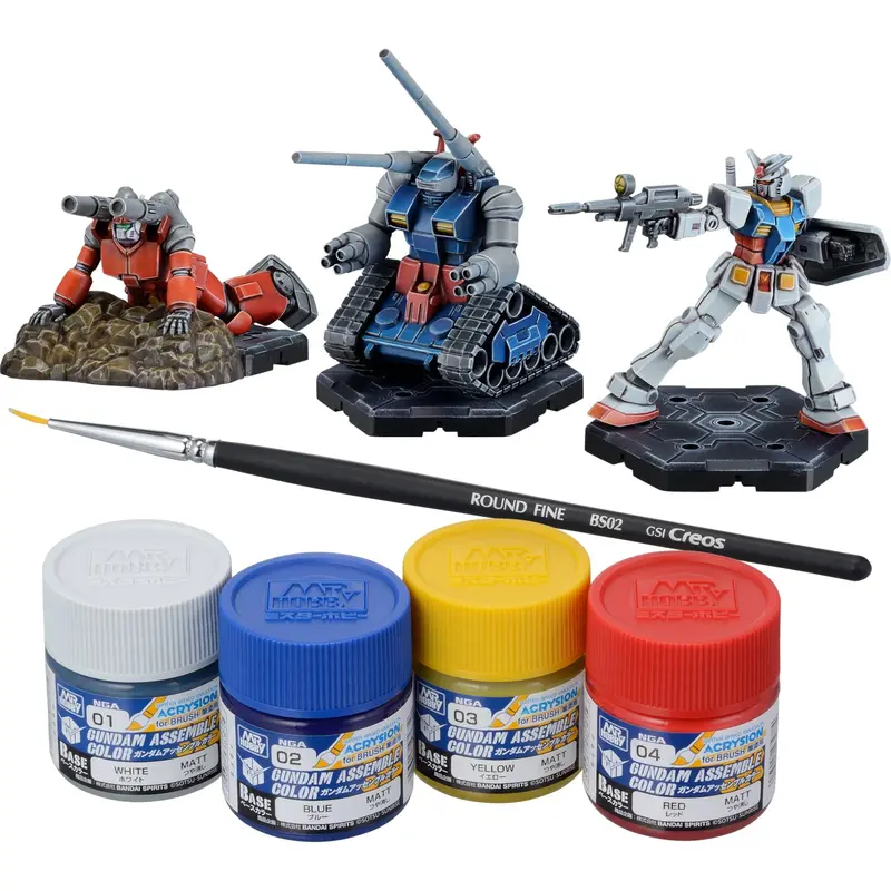 [Pa01] Gundam Assemble Paint Pack 01 1