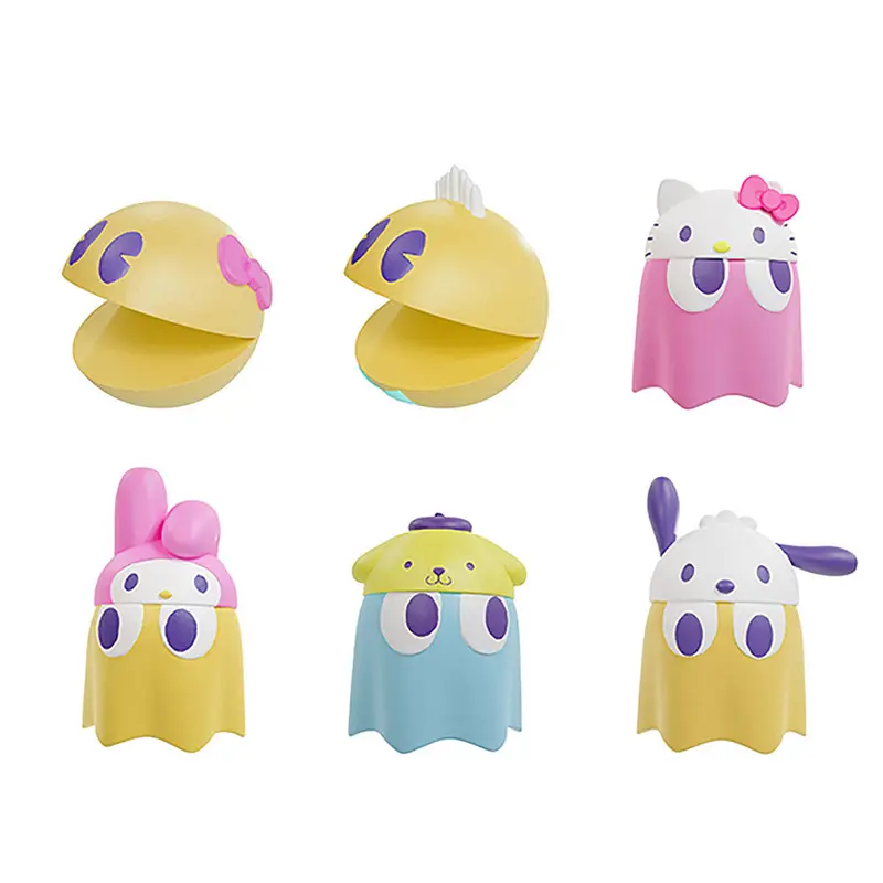 Pac-Man X Sanrio Characters Chibi Collect Figure Vol. 1 (Set) 1