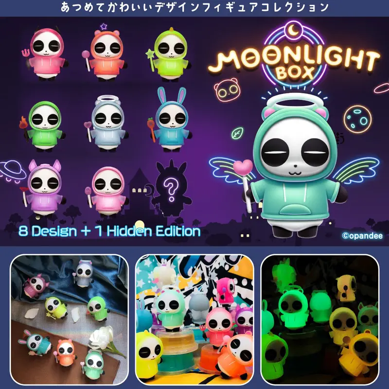 Panda Moon - A Panda That Makes Dreams Come True (Set) 1