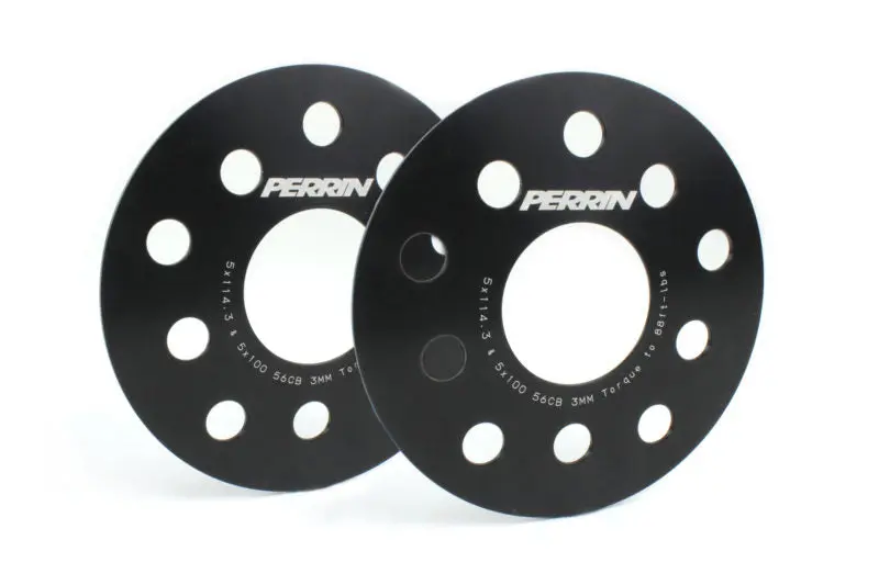 Perrin Wheel Spacers Black 3Mm - 5X114.3 1