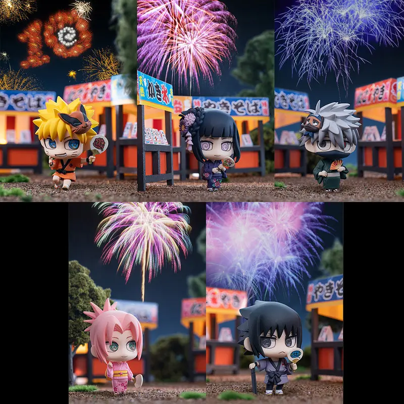 Petit Chara Land Naruto 10Th Anniversary Ver. (Set With Gift) 1
