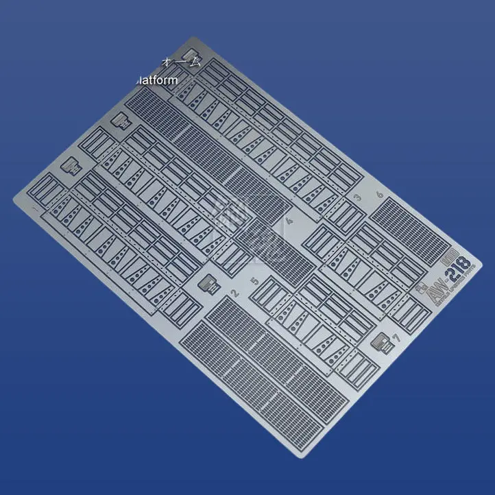 Photo-Etched Upgrade Parts: 1/100 Corridor / Observation Platform 1