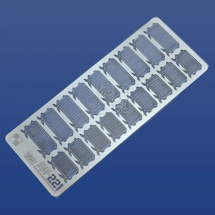 Photo-Etched Upgrade Parts: 1/144 Crowd Control Barrier 1