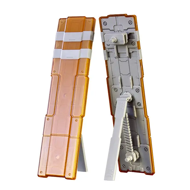 Pla-Act Option Series 10: Twin Shield Clear Orange 1