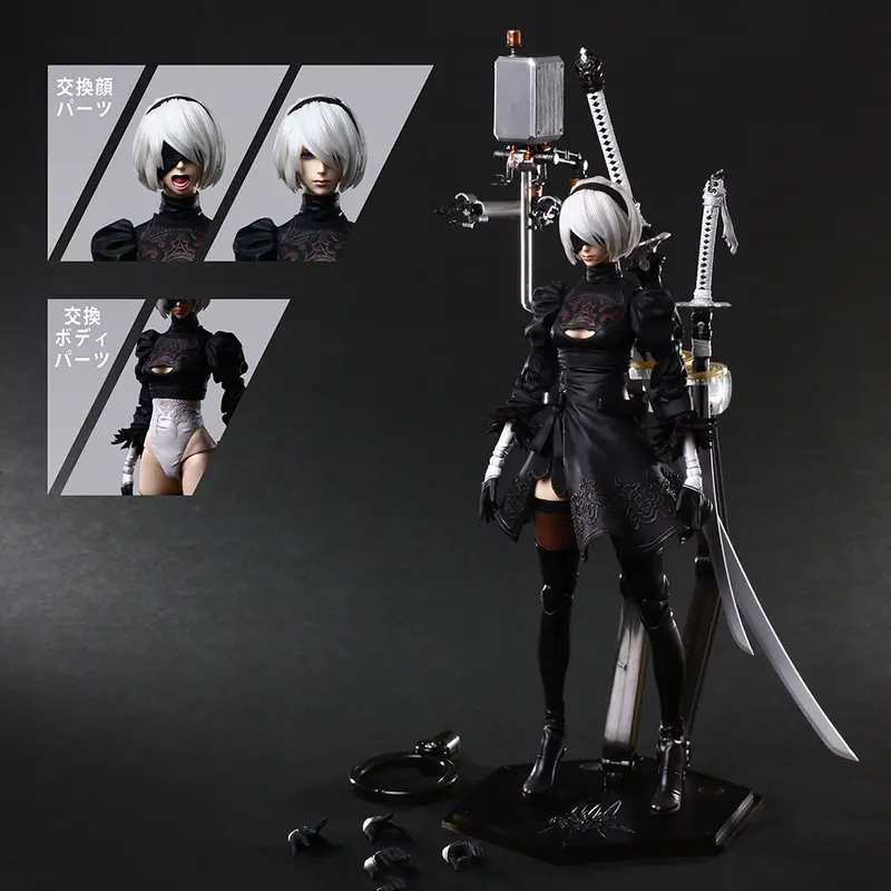 Play Arts Kai Nier:Automata: 2B (Yorha No. 2 Type B) Deluxe Ver. 1