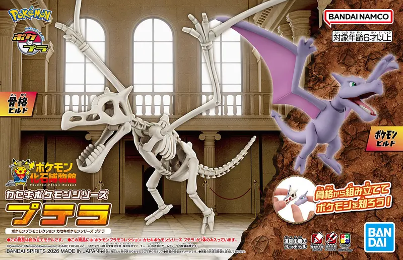 Pokemon Model Kit Fossil Series Aerodactyl 2