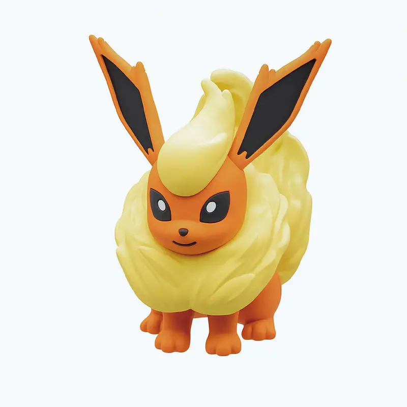 Pokemon Model Kit Quick!! 25 Flareon 1