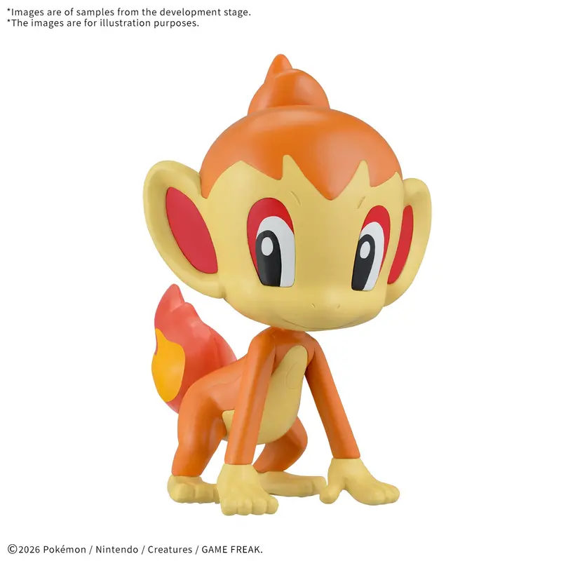 Pokemon Model Kit Quick!! 29 Chimchar 2