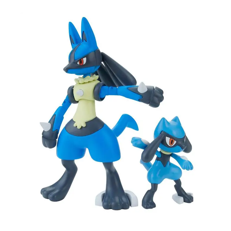 Pokémon Model Kit Select 44 Riolu & Lucario 1