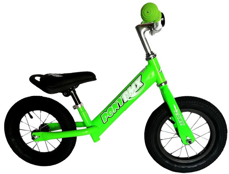 Pony 12" 全新版鋼架學行車(高級版) / Pony 12" New Steel Push Bike 3