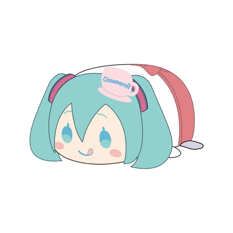 Potekoro Hatsune Miku X Cinnamoroll Mascot (M Size) 2 D Hatsune Miku (Cooking) 1