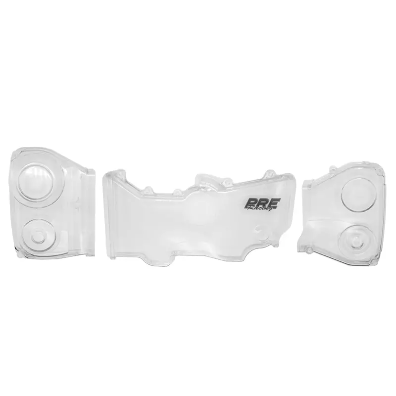 Preracing Clear Timing Belt Covers - Fits 2008-2021 Subaru Sti 1