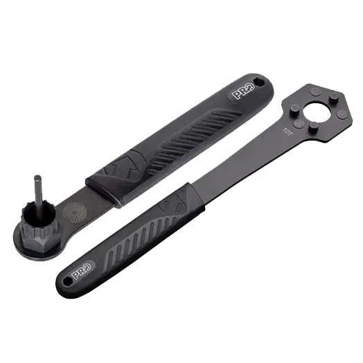 Pro 拆飛輪工具套裝-包含10/11T用飛輪板手和鎖環工具 / Pro Cassette Removal Set (Prtl0104 + Prtlb092) 1