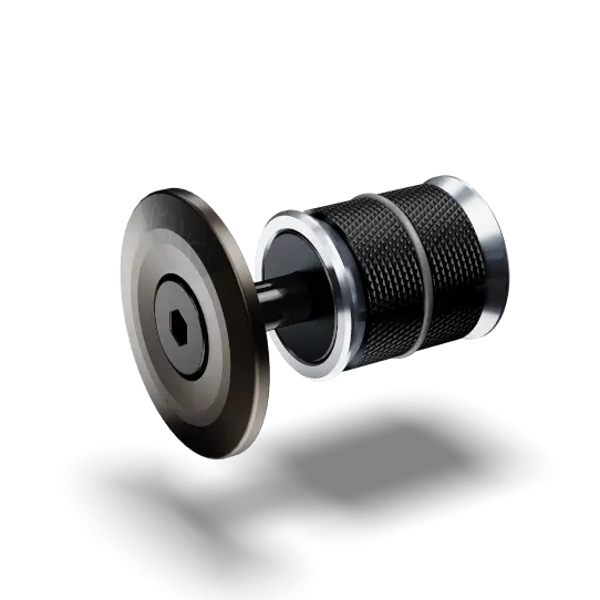 Pro 鋁合金頂蓋連碳纖維叉擴張菊花 25Mm長  / Pro Gap Cap Expander 25Mm 1