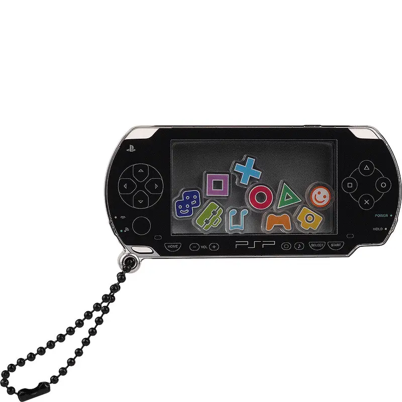 Psp (Playstation Portable) Rattle Acrylic Keychain: Black Ver. 1