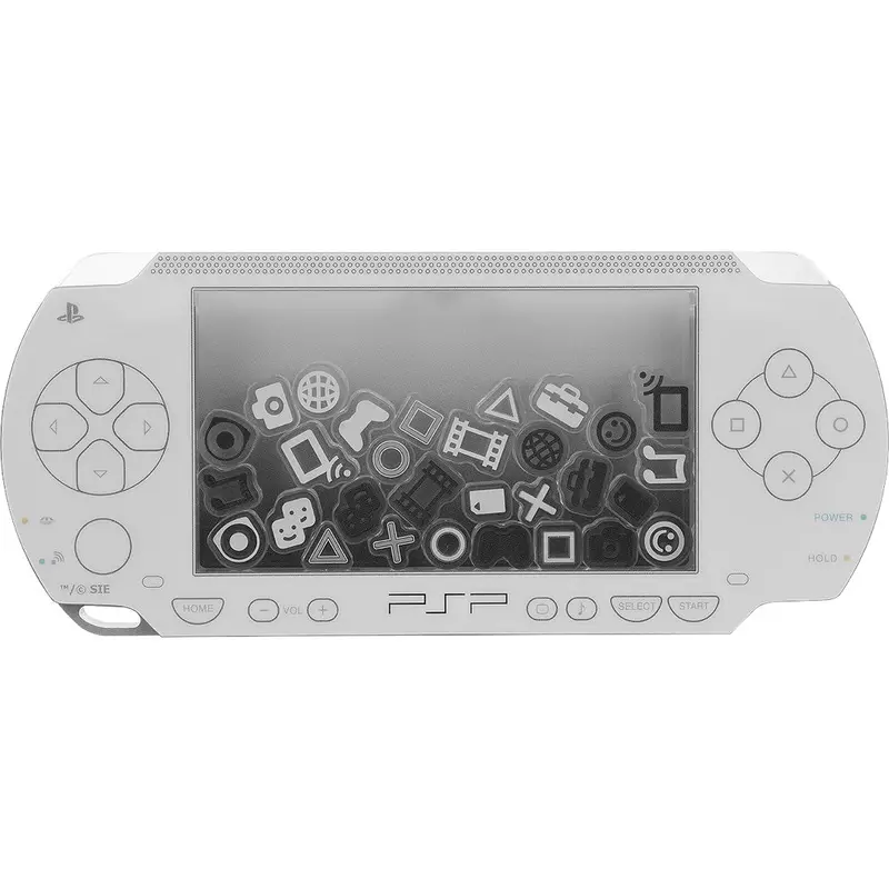 Psp (Playstation Portable) Rattle Acrylic Stand: White Ver. 1