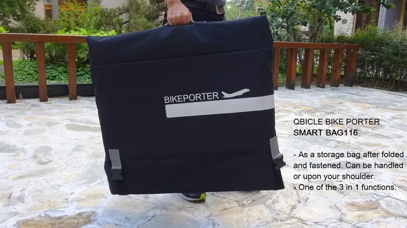Qbicle Smart Bag 116 行李箱袋~黑色 / Qbicle Smart Bag 116~Black 1