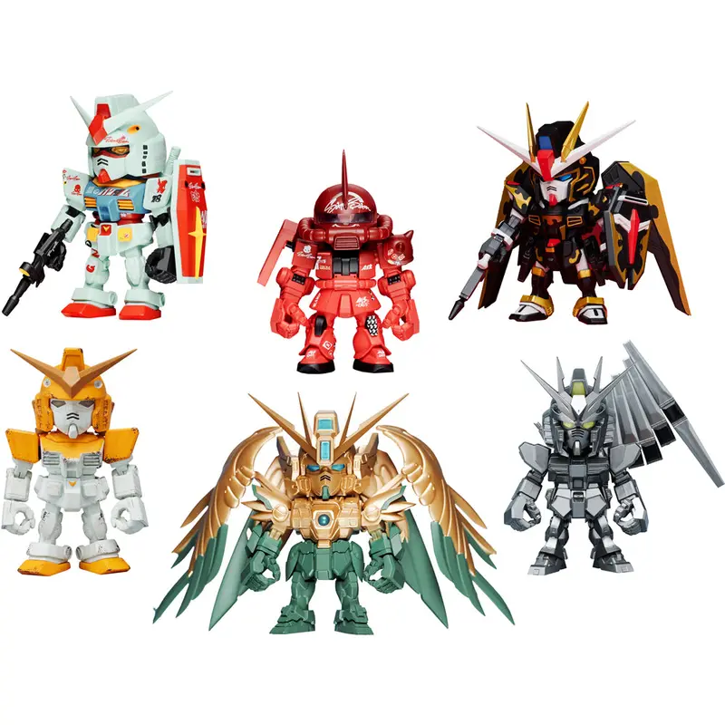 Qmsv Mini Gundam 5Th Anniversary Ver. (Set Of 8) 1