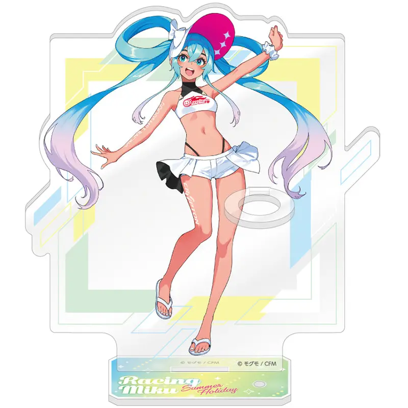 Racing Miku 2024 Summer Holiday Ver. Acrylic Pen Stand 1