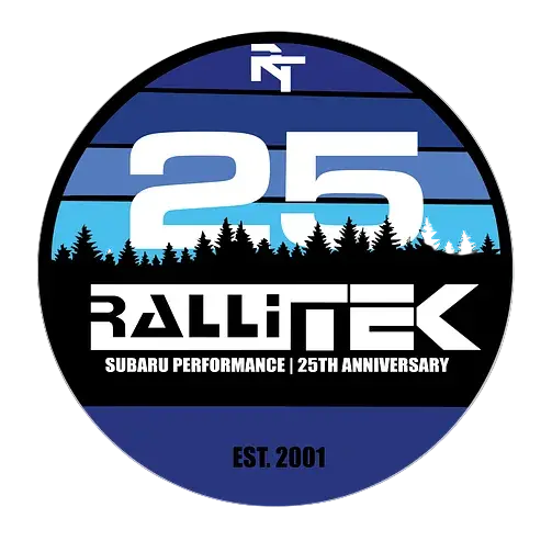 Rallitek 25Th Anniversary Logo Decal 1