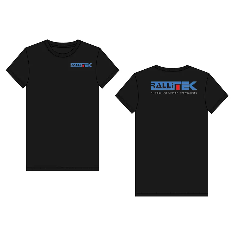 Rallitek Legacy Classic Black T-Shirt 1