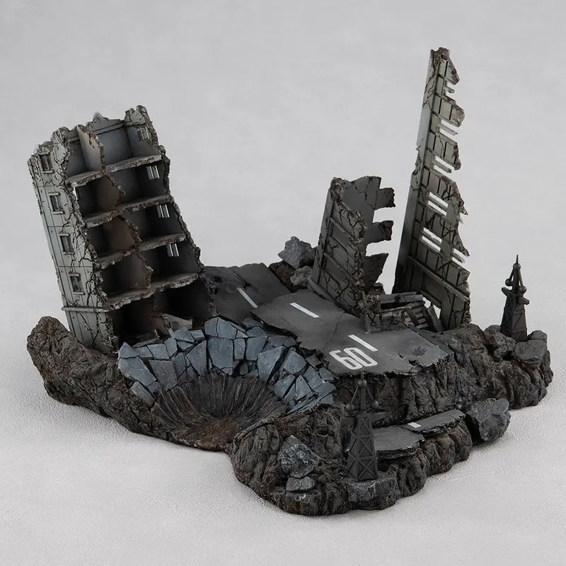 Realistic Model 1/144 G Structure Ruins At New Yark (Gs02) 1