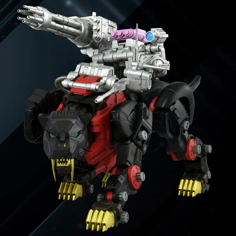 Realize Model Zoids 1/100 Rmz-006 Saber Tiger Schwarz Special 1