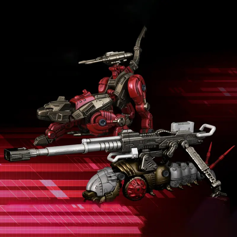 Realize Model Zoids 1/100 Rmz-010 Cannoly Molga & Hell Cat Base Guards 1
