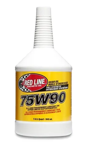 Red Line 75W90 Gear Oil 1 Quart 1