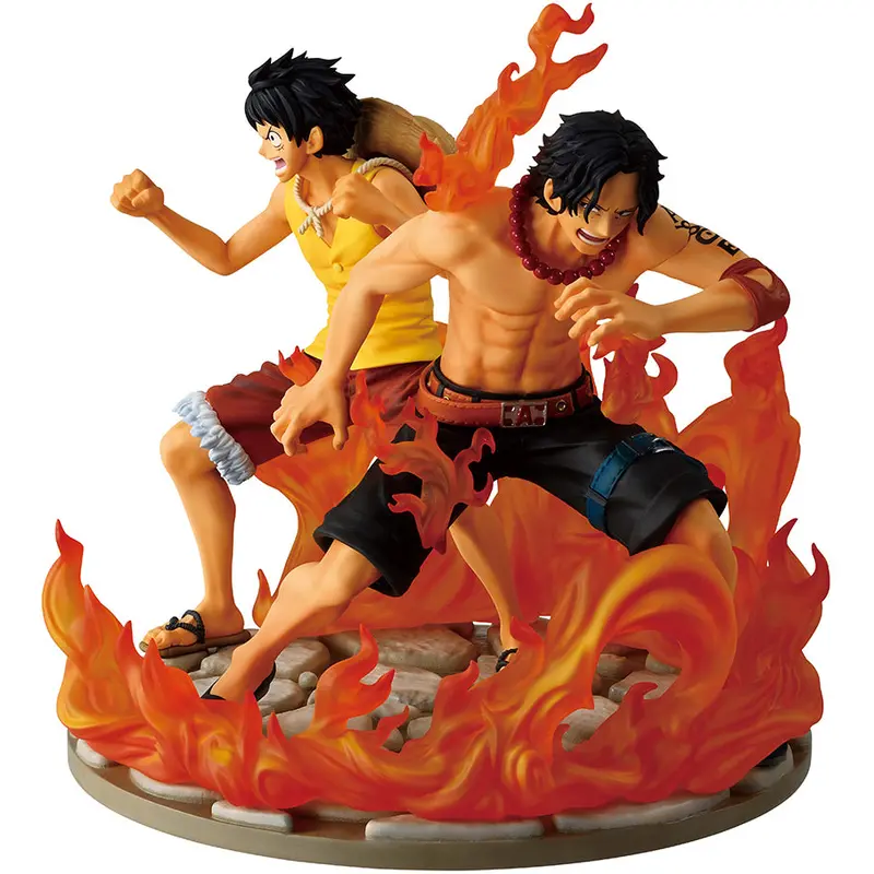 Revible Moment Ichibansho Figure Ace & Luffy (Dramatic Memories) (One Piece) 1
