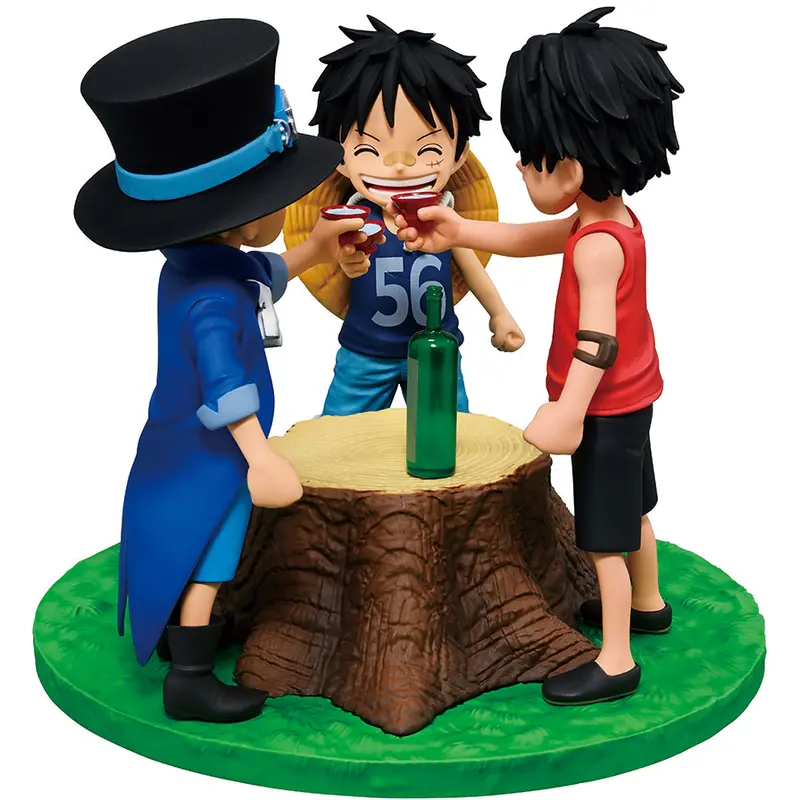 Revible Moment Ichibansho Figure Ace & Sabo & Luffy (Dramatic Memories) (One Piece) 1