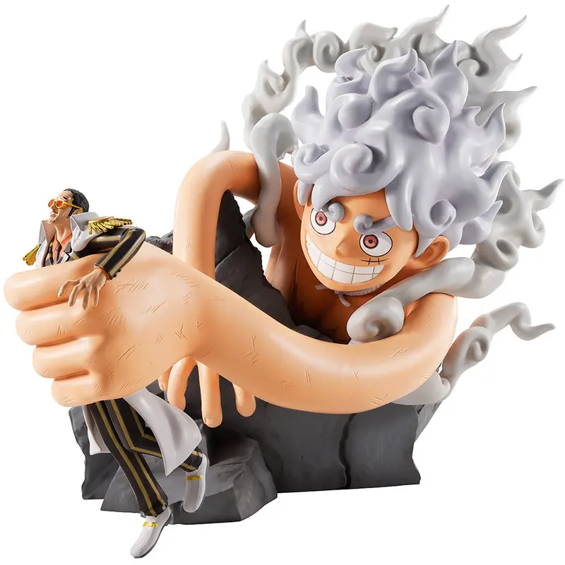 Revible Moment Ichibansho Figure Monkey D. Luffy Gear 5 Vs Borsalino (Burst Of Energy) (One Piece) 1