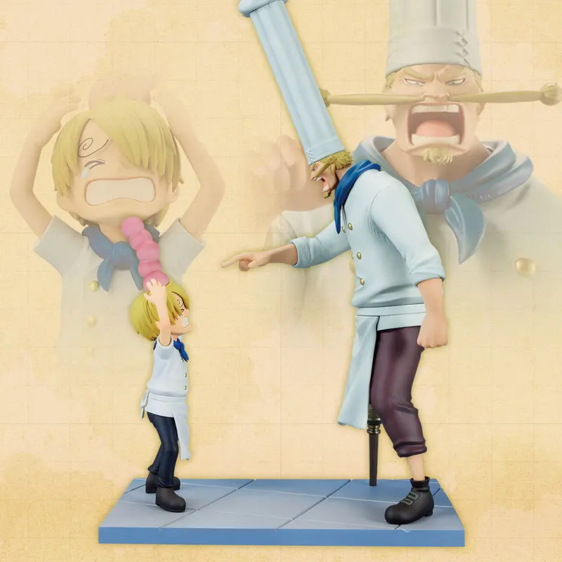 Revible Moment Ichibansho Figure: Sanji & Zeff (Road To Down) (One Piece) 1