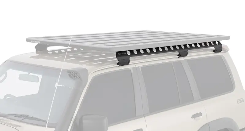 Rhino-Rack Pioneer 6 Platform (2100 X 1430Mm) Backbone For Nissan Gu Patrol Wagon 1997 To 2017 2