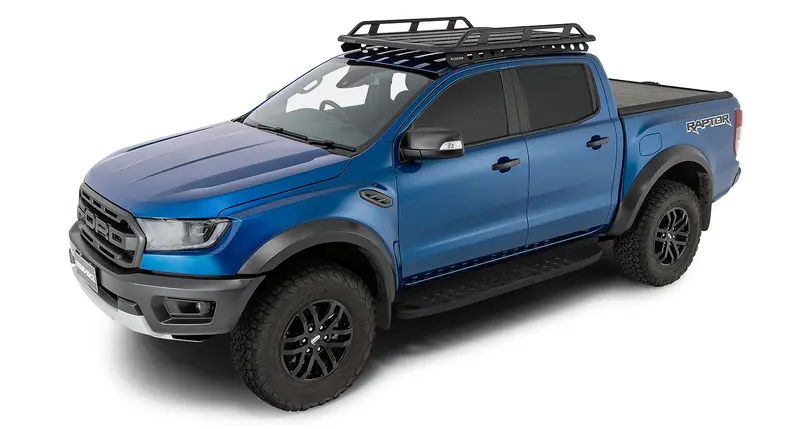 Rhino-Rack Pioneer 6 Tradie Rack With Backbone For Ford Px Ranger / Raptor 2018 To 2022 2