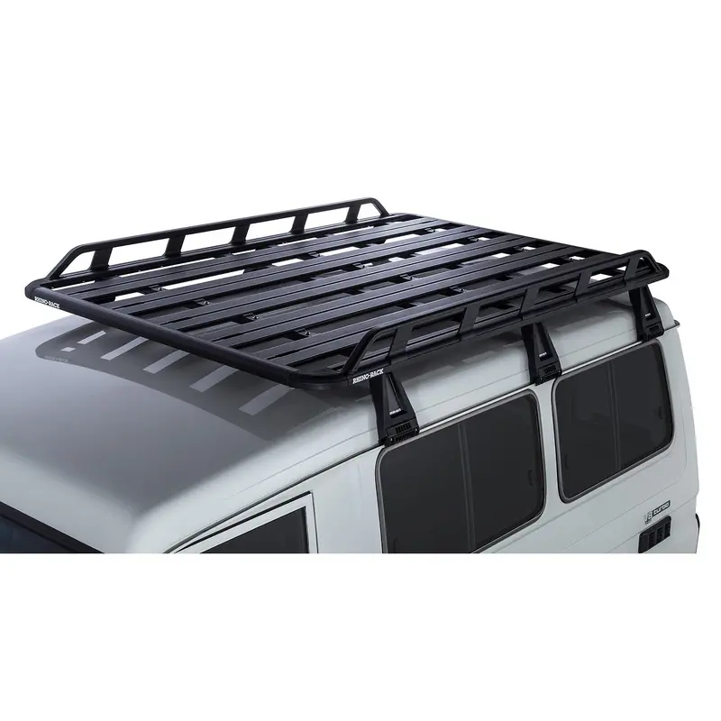 Rhino-Rack Pioneer 6 Tradie Roof Rack (2100Mm X 1430Mm) For Toyota Landcruiser 78 Series Troop Carrier 1