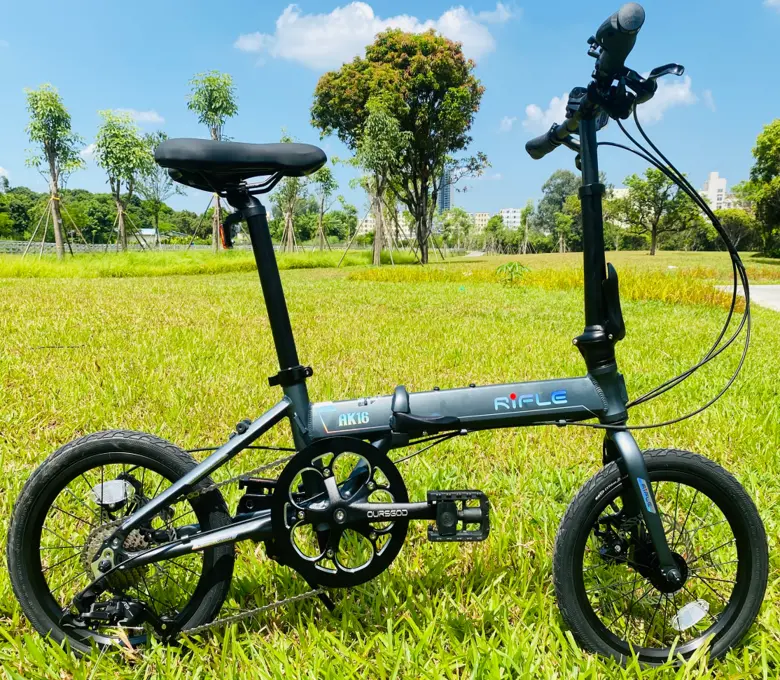 Rifle Ak16 16寸9速鋁合金碟制摺車-16" / Rifle Ak16 9 Speed Alloy Disc Brake Folding Bike -16" 1