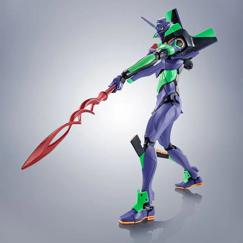 Robot Spirits Evangelion Unit-01 Test Type＋Spear Of Cassius Renewal Color Edition 1