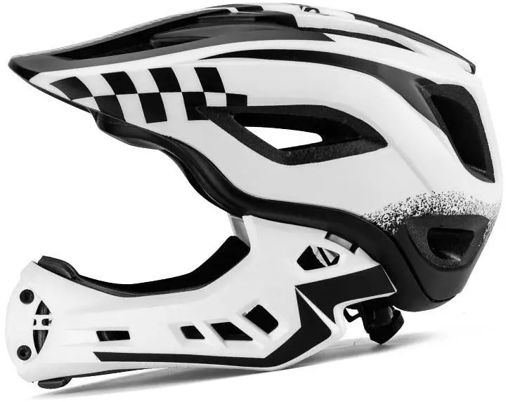 Rockbros 可拆式全罩兒童頭盔-白色-細碼 / Rockbros Detachable Full Face Kid Helmet-White-S 1