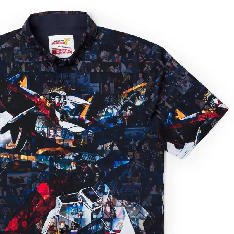 Rsvlts Wing Gundam Zero Tv Mosaic Shirt 1