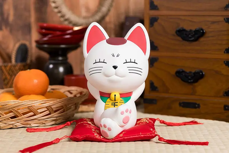 S-Fire Dandadan Figure Turbo Granny Beckoning Cat Piggy Bank 2