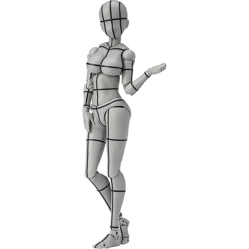 S.H.Figuarts Body-Chan Kentaro Yabuki Wireframe (Gray Color Ver.) 1