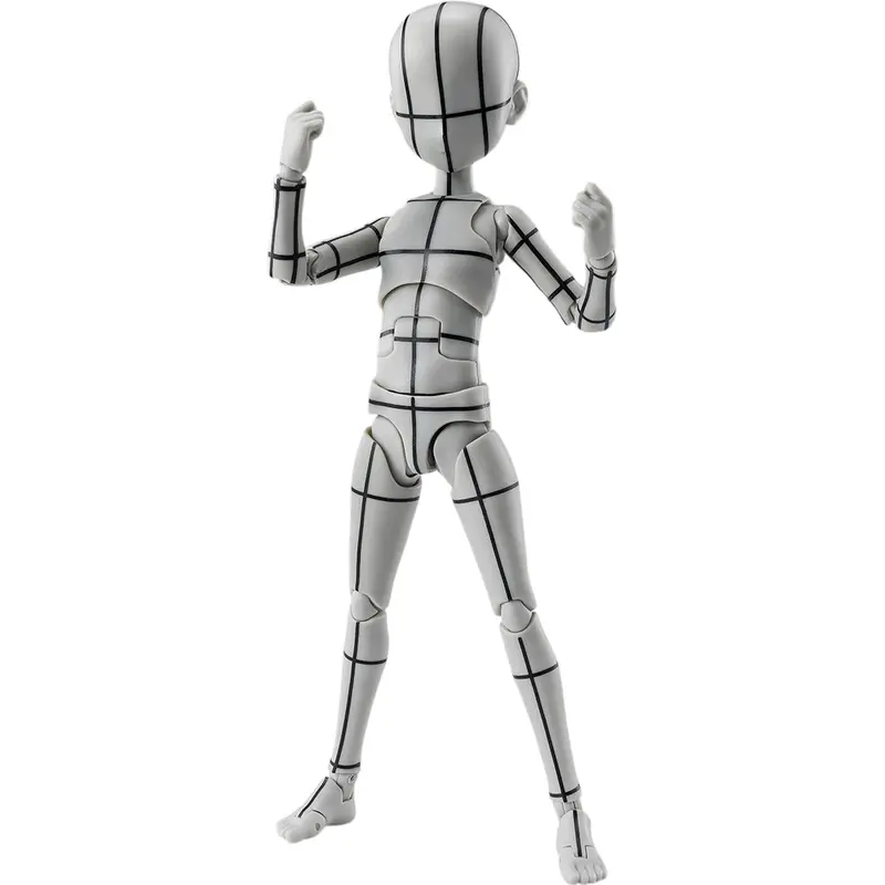 S.H.Figuarts Body-Kun Ken Sugimori Edition (Wireframe Gray Color Ver.) 1